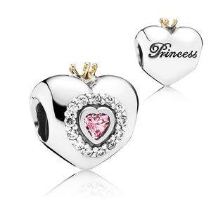 My princess pandora charm, gently worn